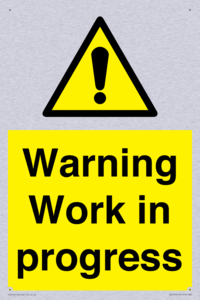 Warning Work in progress